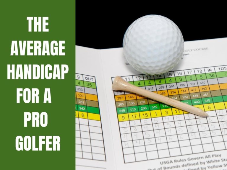 The Average Handicap For A Pro Golfer