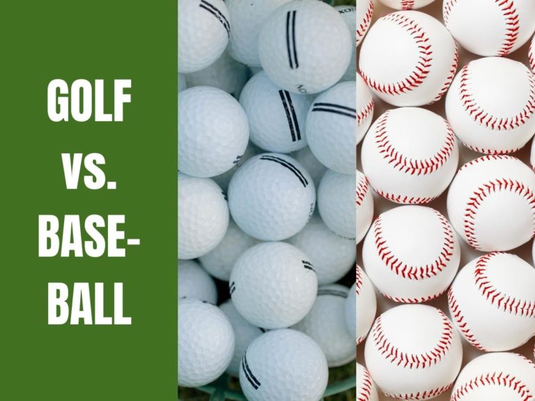 Golf vs. Baseball: Which Sport Is Tougher?