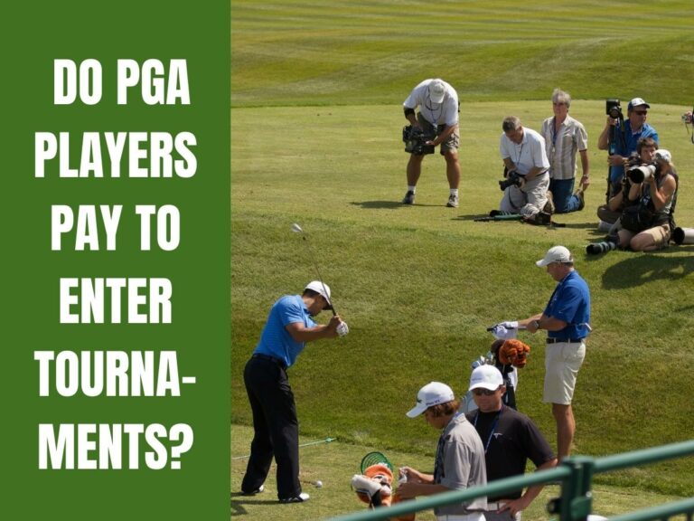 Do PGA Players Pay To Enter Tournaments?